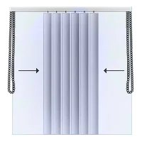 Obsługa z obu stron, pakiet na środku
