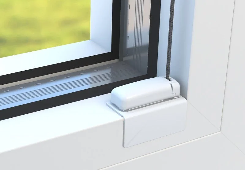 Płyta klejąca z przegubem (bez wiercenia) * tylko do prostokątnych listew szklanych