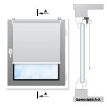 na ramie z uchwytem zaciskowym (bez wiercenia)