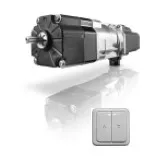 Silnik z obsługą przełącznika