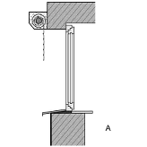 Standardowy montaż na fasadzie