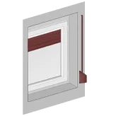 prawe - z perspektywy strony pomieszczenia