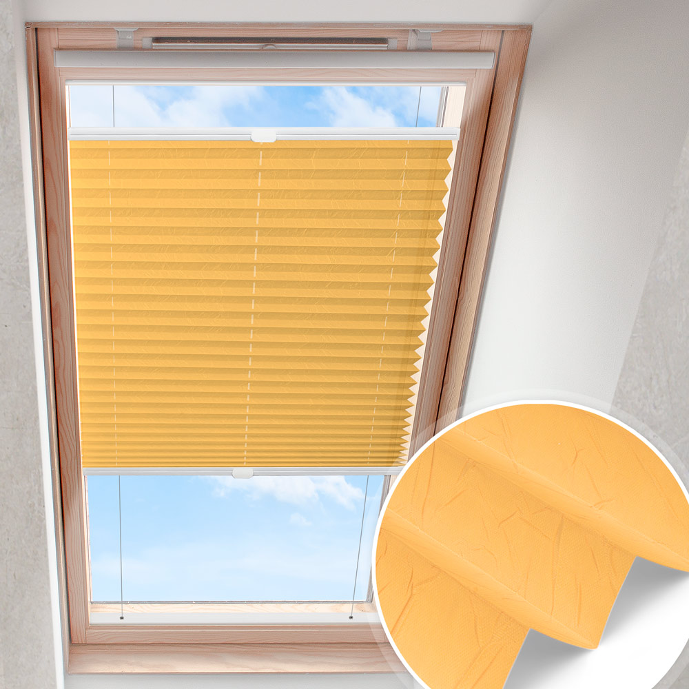 Dachowe plisy pomarańczowe | crush perłowy