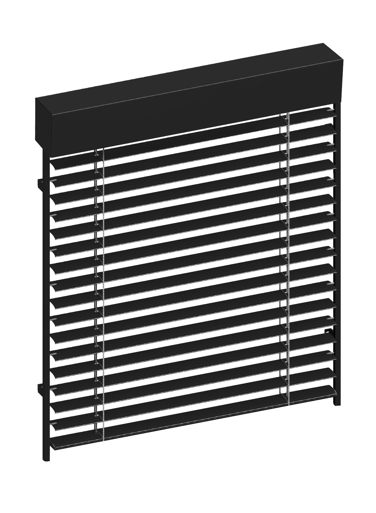 Aussenjalousie Czarna | RAL9005