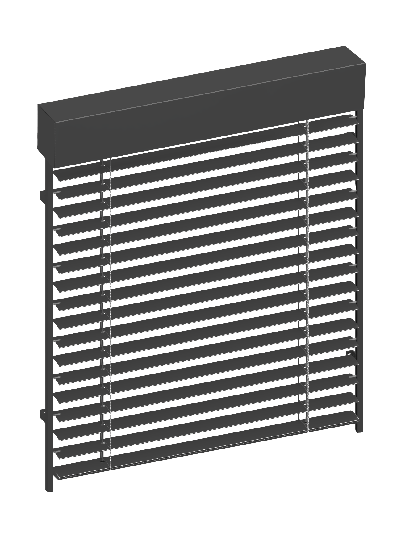 Aussenjalousie C65 Antracyt | RAL7016