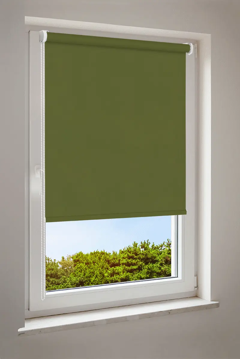 Roleta Jasnooliwkowa | półprzezroczysta