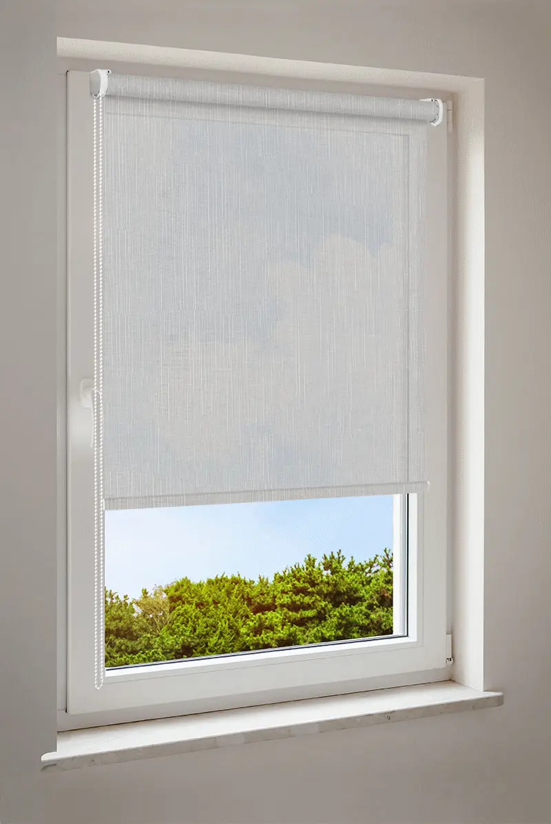 Roleta Jasnoszara | półprzezroczysta