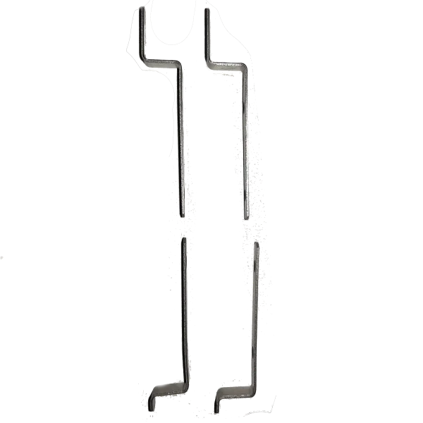 Zestaw haków Z do siatek przeciw owadom (grubość ramy 16-21mm)