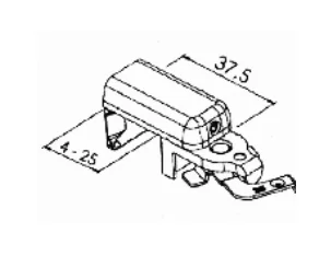 Zestaw uchwytów PVC do żaluzji Basic