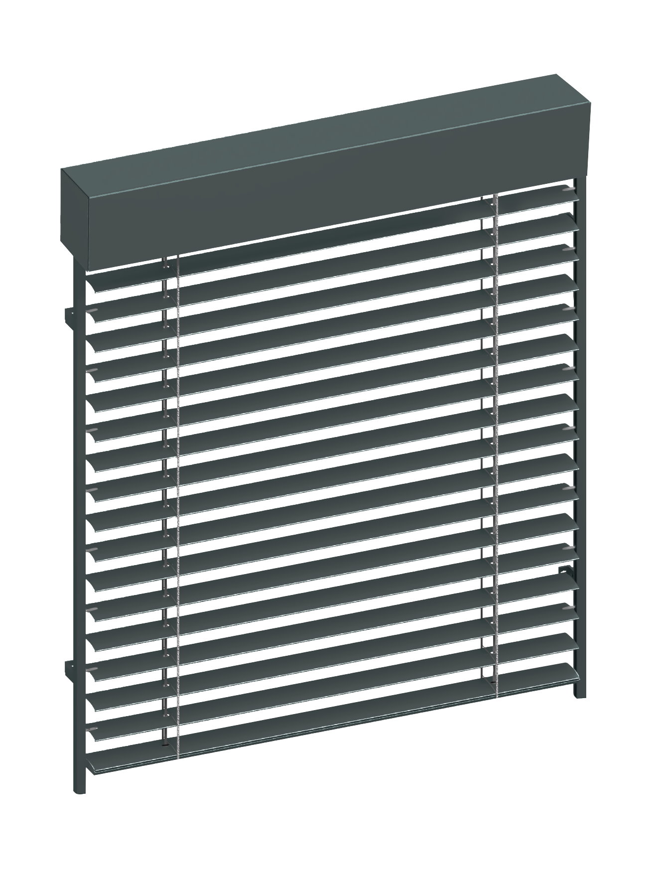 Żaluzja zewnętrzna Basaltgrau | RAL7012
