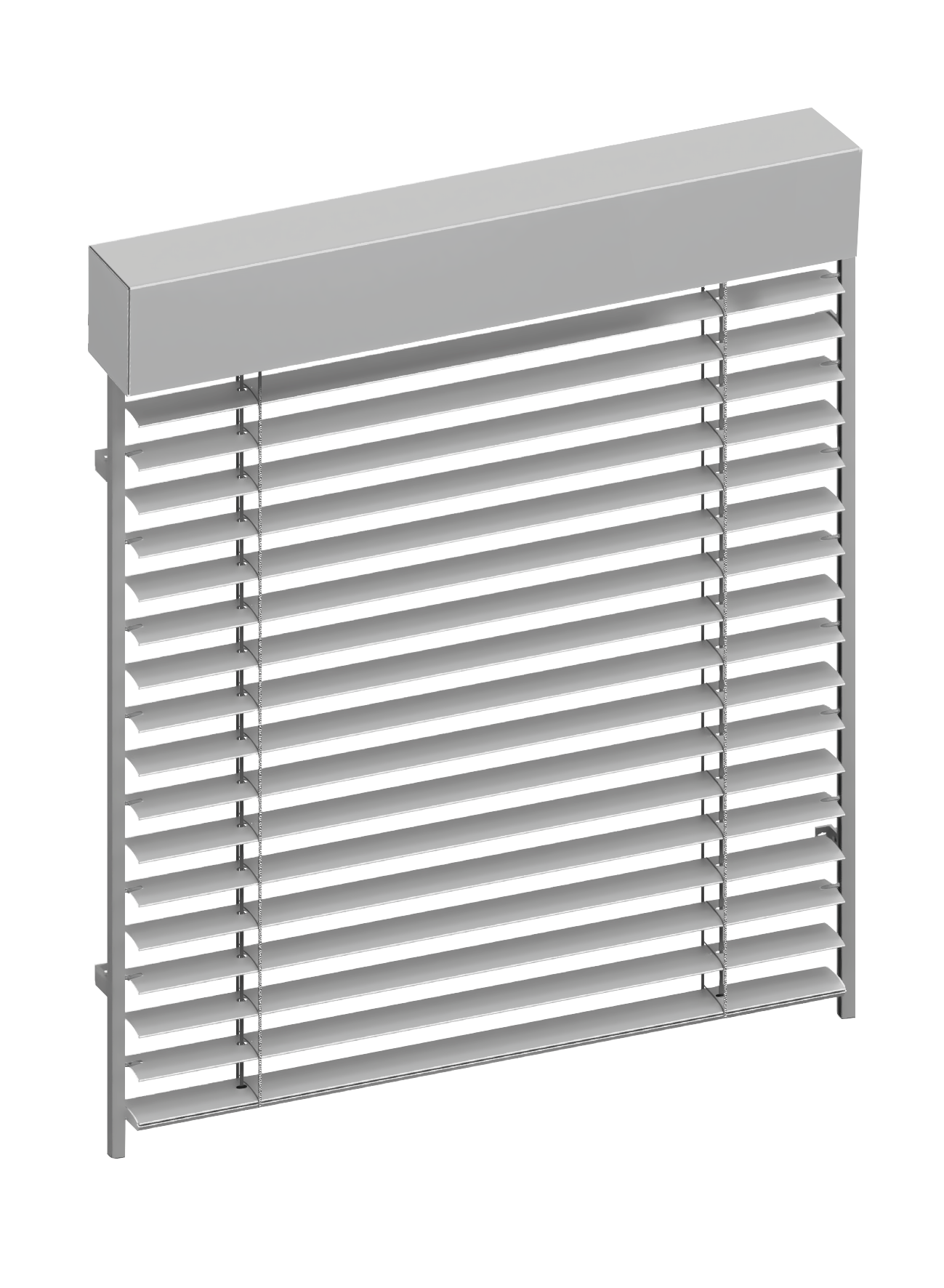 Aussenjalousie C65 Srebrny | RAL9006