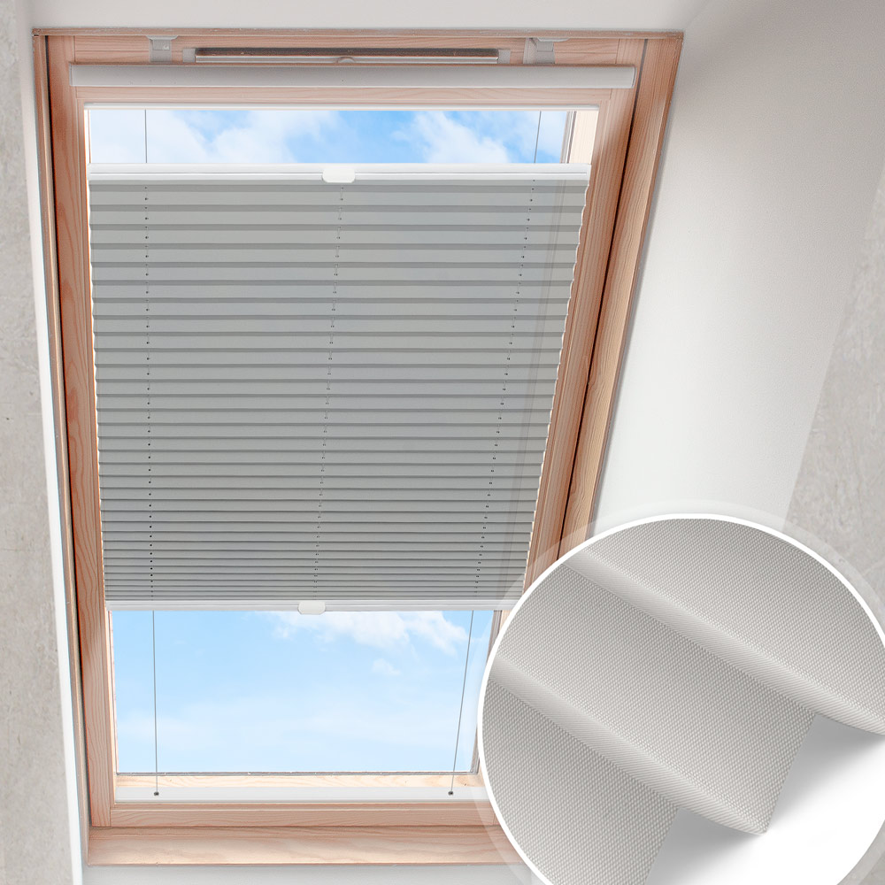 Plisa dachowa Aschegrau | nieprzezroczysta