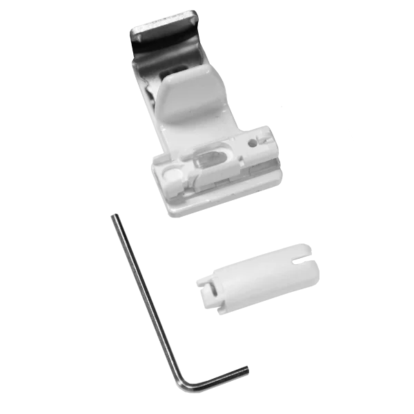 Zestaw uchwytów PVC do plisy Cosiflor (bez blokady)