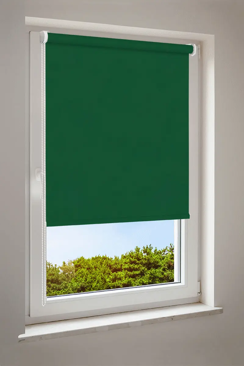 Roleta głęboka zieleń | zaciemniająca