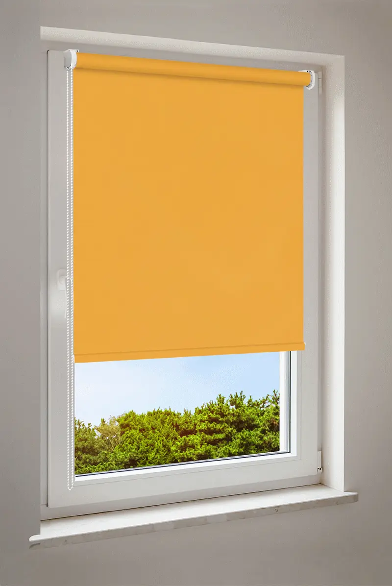 Rollo Słoneczny Żółty | półprzezroczysty