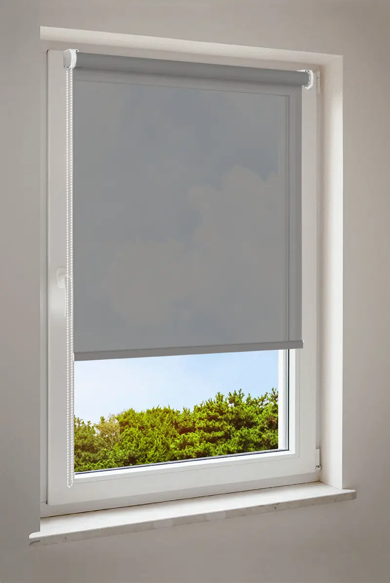 Roleta Szara | półprzezroczysta