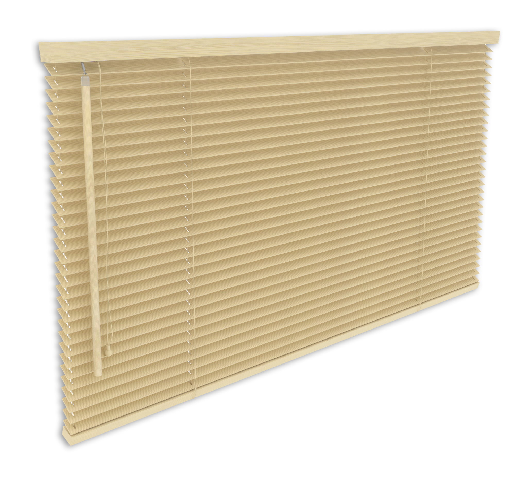 Żaluzja drewniana naturalna 25 mm lamela
